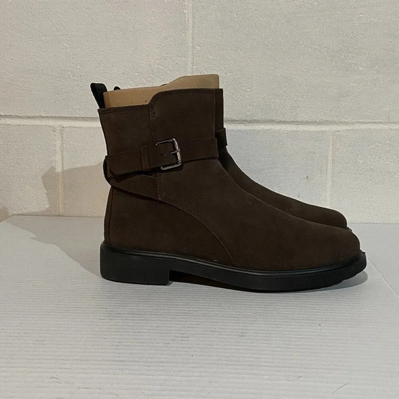 ECCO Metropole Amsterdam Women's Leather Waterproof Boot EU38/US 7-7.5 Coffee - Picture 3 of 12